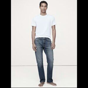 Banana Republic Classic Mens Jeans Straight Light Wash 34 W x 32 L